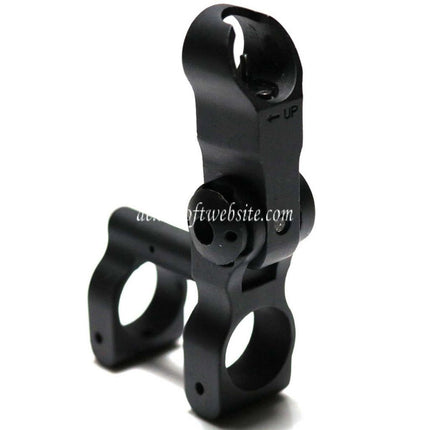 D-BOYS Hochklappen Faltbar Korn mit Gasrohr Geeignet für M4 M16 Serie AEG Gewehre Airsoft