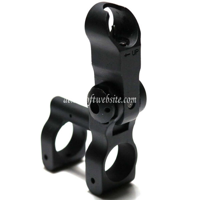 D-BOYS Hochklappen Faltbar Korn mit Gasrohr Geeignet für M4 M16 Serie AEG Gewehre Airsoft