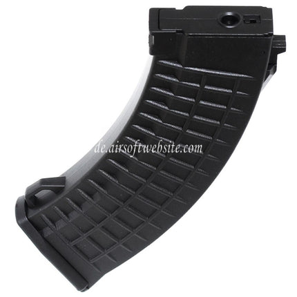 CYMA 150rd Waffle Mid-Cap Magazin Geeignet für AK Serie AEG Gewehre Airsoft Schwarz