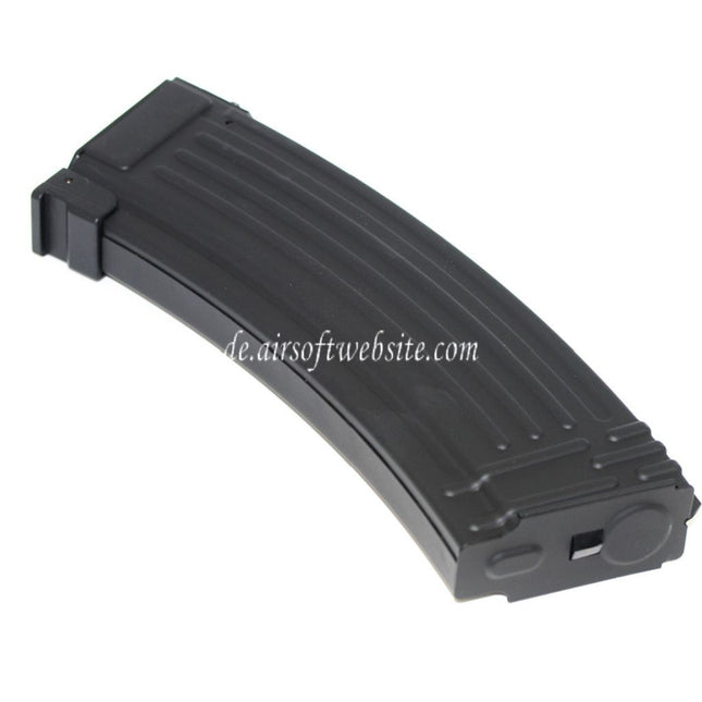 CYMA 140rd Metal Mid-Cap Magazin Geeignet für AK Serie AEG Gewehre Airsoft Schwarz
