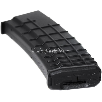 CYMA 450rd Bulgarian Waffle Hi-Cap Magazin geeignet für AEG-Gewehre der AK Serie Airsoft Schwarz