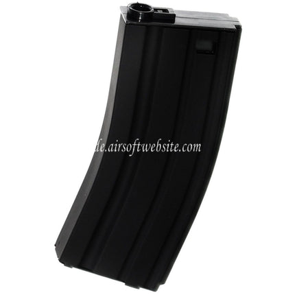 E&C 30rd Metall Mid-Cap Magazin Geeignet für M4 M16 Serie AEG Gewehre Airsoft Schwarz