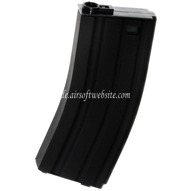E&C 160rd Metall Mid-Cap Magazin Geeignet für M4 M16 Serie AEG Gewehre Airsoft Schwarz