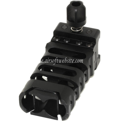 5KU QD Schnellverschluss Ultraleicht Vertikalgriff geeignet für 20mm Picatinny Schiene Schwarz