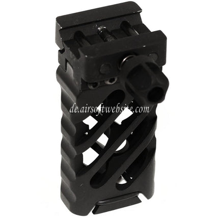 5KU QD Schnellverschluss Ultraleicht Vertikalgriff geeignet für 20mm Picatinny Schiene Schwarz