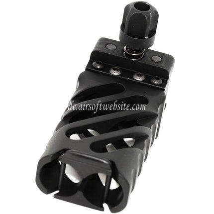 5KU QD Schnellverschluss Ultraleicht Vertikalgriff geeignet für 20mm Picatinny Schiene Schwarz