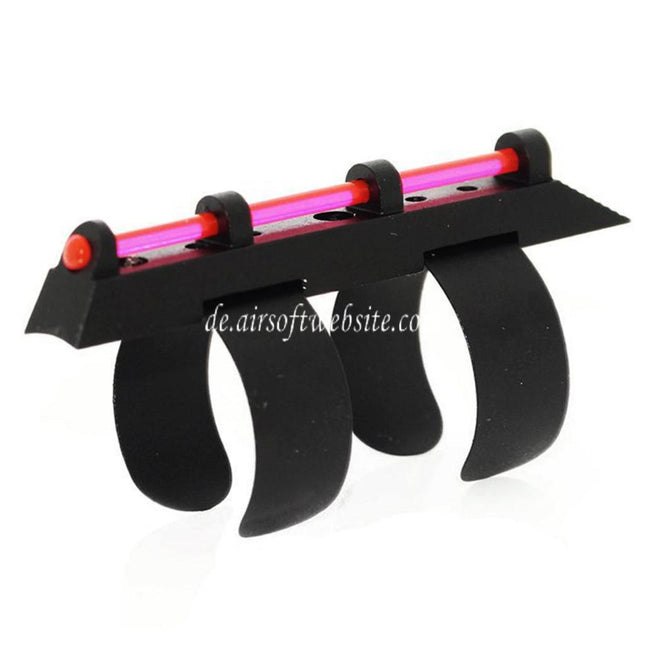 APS 50x2 Rot Fiberglasvisier Korn Geeignet für CAM870 M870 Schrotflinte Airsoft