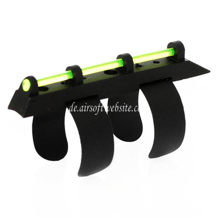 APS 50x2 Grün Fiberglasvisier Korn Geeignet für CAM870 M870 Schrotflinte Airsoft