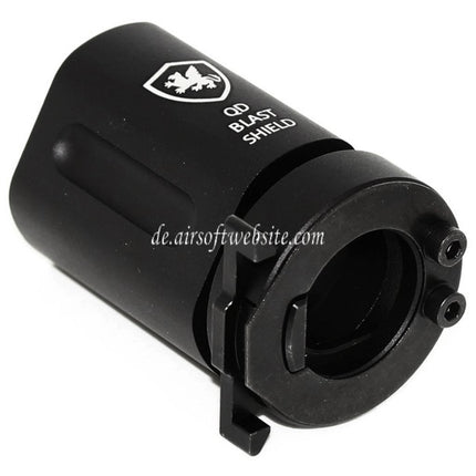 PTS Griffin Armament QD Blast Shield Schwarz