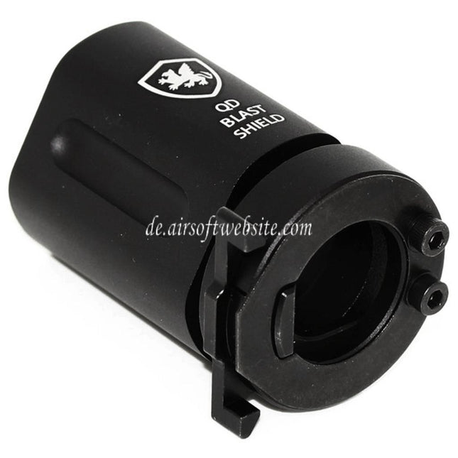 PTS Griffin Armament QD Blast Shield Schwarz