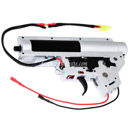 ARMY FORCE 8mm Lager QD Version 2 V2 Komplettes Getriebe Geeignet für M4 M16 Serie AEG Gewehre Airsoft Frontverkabelt