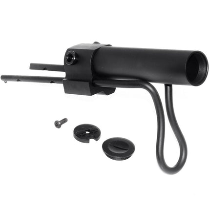 Airsoft Website 3-Position Hochfester Stahl Tanker Schaft Geeignet für M4 M16 Serie AEG Gewehre Schwarz