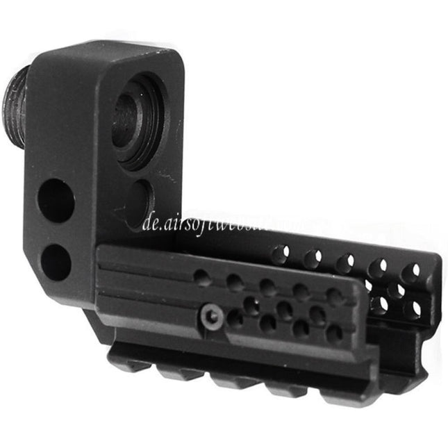 5KU SAS Front Kit Geeignet für Tokyo Marui G17 G18C G17Custom GBB Pistolen Airsoft Schwarz