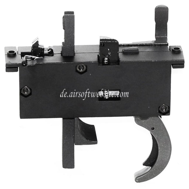 WELL Metall Abzugsbaugruppe Geeignet für L96 Type WELL MB01 / SD96 / UTG Type 96 Shadow Ops / Bravo / Double Eagle / Maruzen Scharfschützengewehr Airsoft