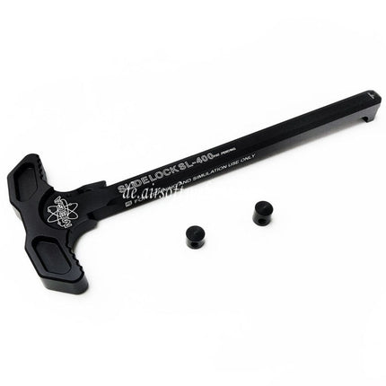 PTS Mega Arms Schiebeverschluss Ladegriff Geeignet für G&P WA M4 Serie GBB Gewehre Airsoft Schwarz