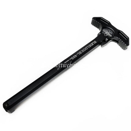 PTS Mega Arms Schiebeverschluss Ladegriff Geeignet für G&P WA M4 Serie GBB Gewehre Airsoft Schwarz