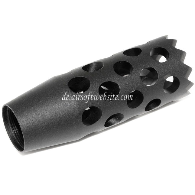 APS 3.5 Zoll Breaching Mündungsfeuerdämpfer Geeignet für APS CAM870 Schrotflinte -22mm CCW Gegen den Uhrzeigersinn Lauf