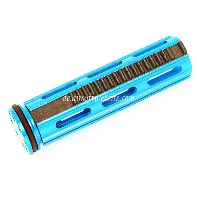 Airsoft Website CNC Aluminium Kolben und Kopf mit 19 Stahlzähnen Geeignet für L85 SR25 AEG Getriebe Gewehre