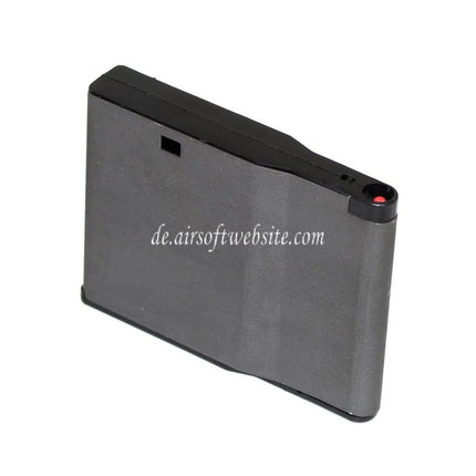 Silverback 30rd Steel Magazin Geeignet für SRS Bullpup scharfschütze Gewehre Airsoft Schwarz