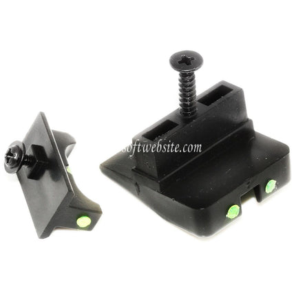 DOUBLE BELL Fiberglasvisier Korn Kimme Geeignet für DOUBLE BELL WE Tokyo Marui G17 Pistolen Airsoft