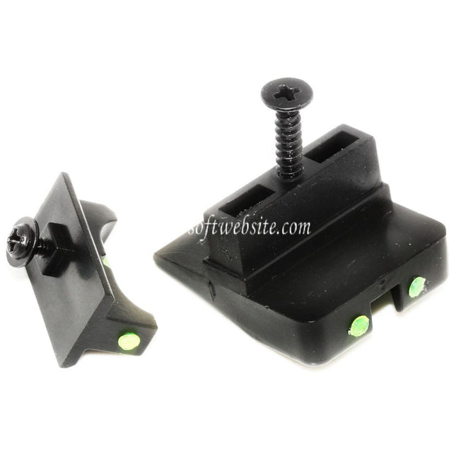 DOUBLE BELL Fiberglasvisier Korn Kimme Geeignet für DOUBLE BELL WE Tokyo Marui G17 Pistolen Airsoft