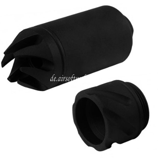 5KU Radical 556 SpitFire Flaming Tornado Konvertierbarer Verstärker Feuerdämpfer Mündungsbremse -14mm CCW gegen den Uhrzeigersinn Gewinde