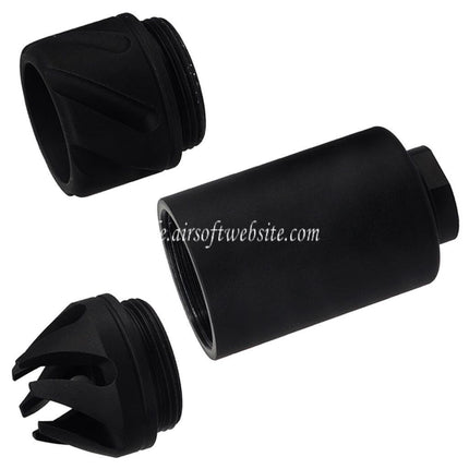 5KU Radical 556 SpitFire Flaming Tornado Konvertierbarer Verstärker Feuerdämpfer Mündungsbremse -14mm CCW gegen den Uhrzeigersinn Gewinde