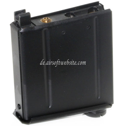 WELL 18rd Co2 Magazin Geeignet für AW338 G96 G96D Bolt Action Scharfschützengewehre Airsoft Schwarz