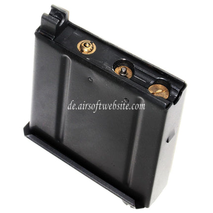 WELL 18rd Co2 Magazin Geeignet für AW338 G96 G96D Bolt Action Scharfschützengewehre Airsoft Schwarz