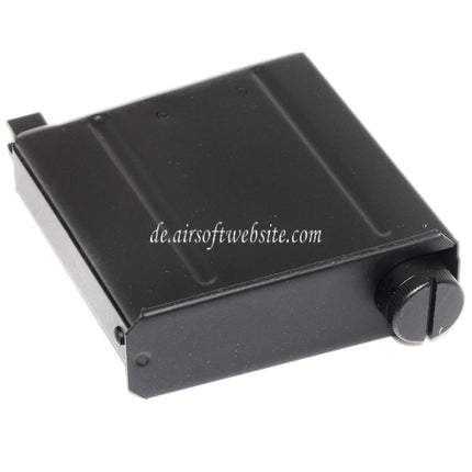 WELL 18rd Co2 Magazin Geeignet für AW338 G96 G96D Bolt Action Scharfschützengewehre Airsoft Schwarz