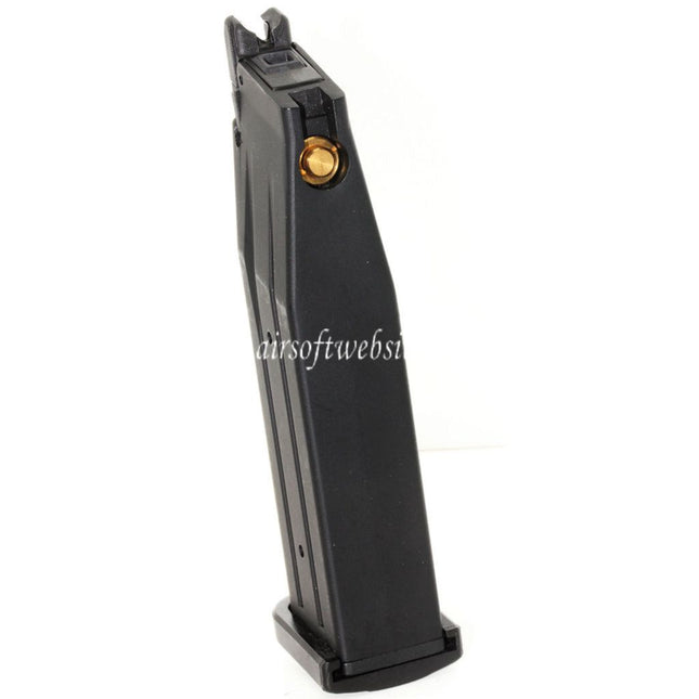 Golden Eagle 30rd Gas Magazin 3301 3303 Geeignet für Hi-Capa Serie GBB Pistolen Airsoft Schwarz