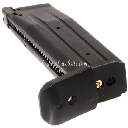 Golden Eagle 30rd Gas Magazin 3301 3303 Geeignet für Hi-Capa Serie GBB Pistolen Airsoft Schwarz