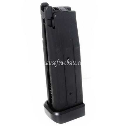 Golden Eagle 30rd Gas Magazin Geeignet für Hi-Capa Serie GBB Pistolen Airsoft Schwarz