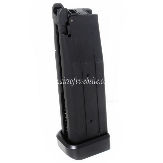 Golden Eagle 30rd Gas Magazin Geeignet für Hi-Capa Serie GBB Pistolen Airsoft Schwarz