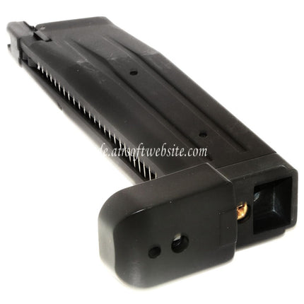 Golden Eagle 30rd Gas Magazin Geeignet für Hi-Capa Serie GBB Pistolen Airsoft Schwarz