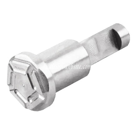 5KU Sechskant Edelstahl Vorwärtsassistent Geeignet für Systema Tokyo Marui M4 Serie PTW Gewehre Airsoft Schwarz