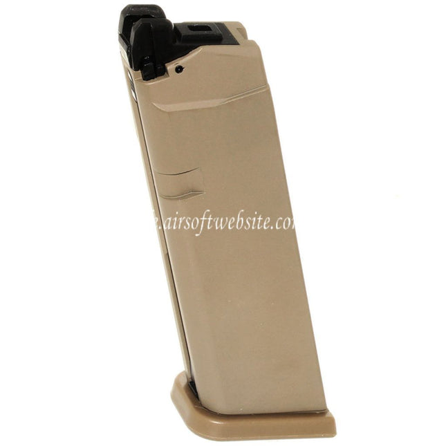 AIRSOFT WEBSITE 24rd Gas Magazin Geeignet für G17 G18C G34 G35 G-Serie GBB Pistolen