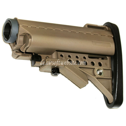 E&C 5-Position MOD Crane VT Schaft Geeignet für M4 M16 Serie AEG Gewehre Airsoft