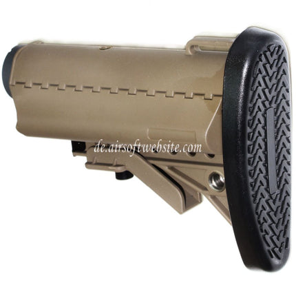 E&C 5-Position MOD Crane VT Schaft Geeignet für M4 M16 Serie AEG Gewehre Airsoft