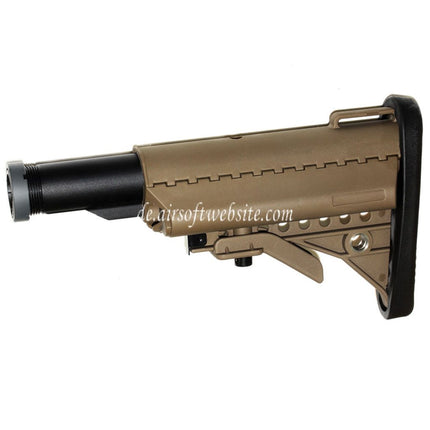 E&C 5-Position MOD Crane VT Schaft Geeignet für M4 M16 Serie AEG Gewehre Airsoft