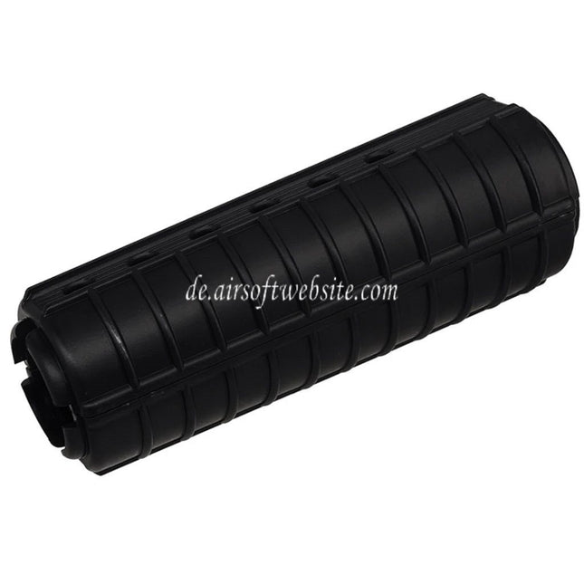 Airsoft Website 155mm M733 Stil Plastik Handschutz Geeignet für CYMA E&C Tokyo Marui M4 M16 Serie AEG Gewehre Schwarz