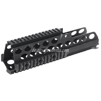 Airsoft Website 272mm CNC Aluminum G36K RAS Handschutz Schienen System Geeignet für Tokyo Marui Jing Gong JG CYMA Umarex G36 Serie AEG Gewehre Schwarz