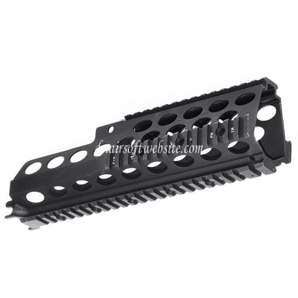 Airsoft Website 272mm CNC Aluminum G36K RAS Handschutz Schienen System Geeignet für Tokyo Marui Jing Gong JG CYMA Umarex G36 Serie AEG Gewehre Schwarz