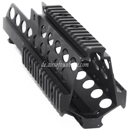 Airsoft Website 272mm CNC Aluminum G36K RAS Handschutz Schienen System Geeignet für Tokyo Marui Jing Gong JG CYMA Umarex G36 Serie AEG Gewehre Schwarz