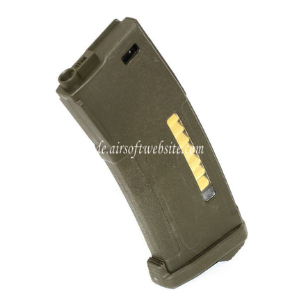 PTS 150rd EPM Mid-Cap Enhanced Polymer Magazin Geeignet für M4 M16 Serie Tokyo Marui KWA PTS PDR-C ERG Masada G&P VFC-416 CA-416 AMOEBA AM Variants AEG Gewehre Airsoft