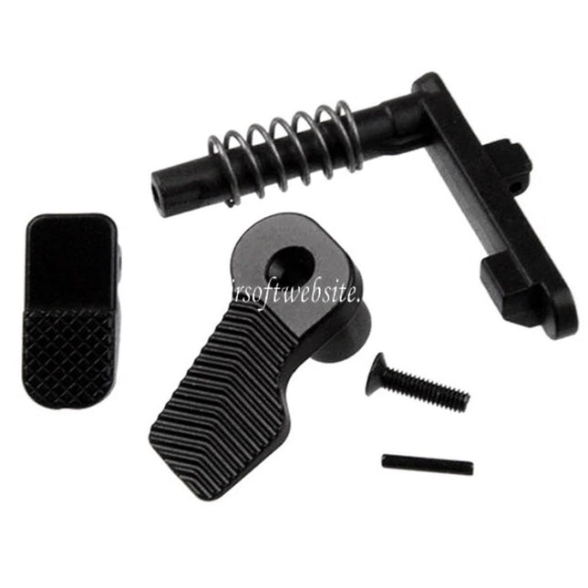 Airsoft Website Metall Ambidextrous Magazinentriegelung Geeignet für G&P CYMA D-Boys E&C VFC Tokyo Marui M4 M16 Serie AEG Gewehre Schwarz
