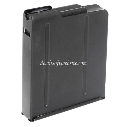 APS 6rd Magazin Geeignet für APS (Hakkotsu) APM50 M40A3 Co2 Schalenauswurf-Scharfschützengewehre Airsoft Schwarz