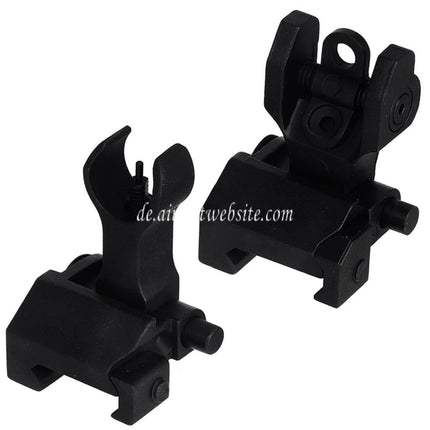 Airsoft Website Metall Schlacht Korn Kimme Geeignet für 20mm Picatinny Schiene Gewehre