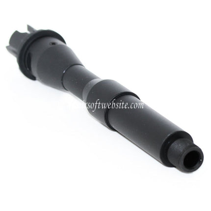 5KU 7 Zoll Aluminum CQB Außenlauf -14mm CCW Gegen den Uhrzeigersinn Geeignet für M4 M16 Serie AEG Gewehre Airsoft Schwarz