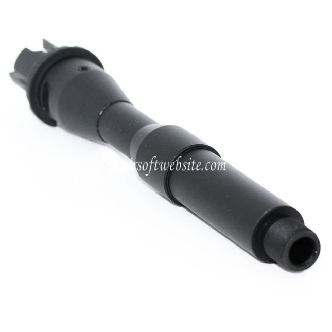 5KU 7 Zoll Aluminum CQB Außenlauf -14mm CCW Gegen den Uhrzeigersinn Geeignet für M4 M16 Serie AEG Gewehre Airsoft Schwarz